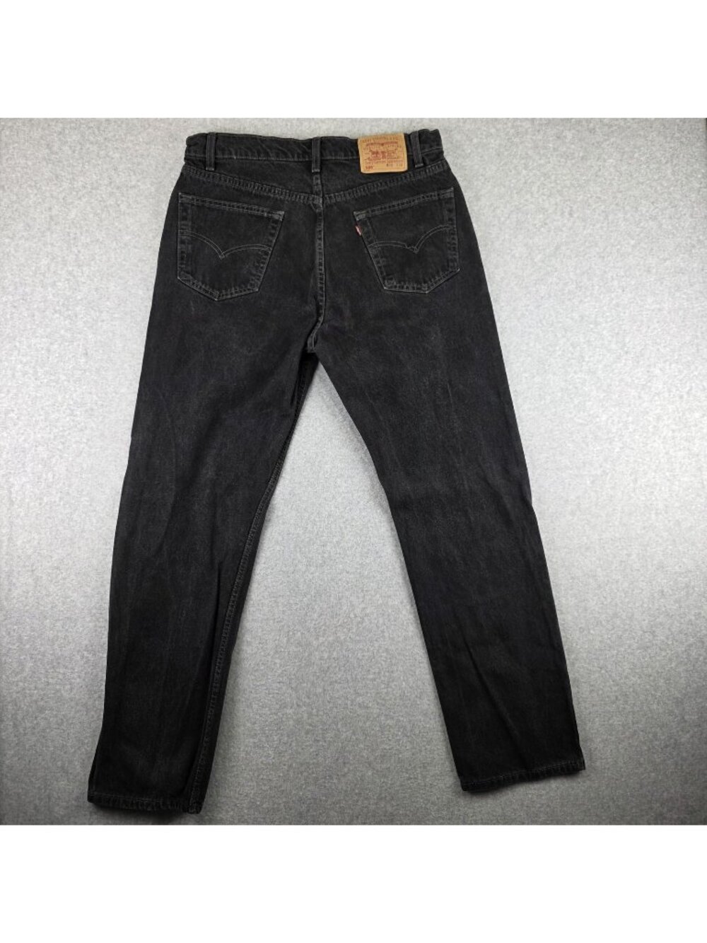 Vintage Levi's 505 Jeans Mens 36x34 Black Faded Straight Made in Canada 90s